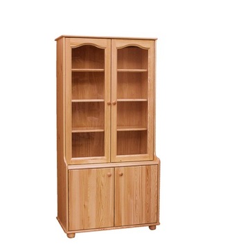 BIBLIOTECZKA DREWNIANA SOSNOWA PRODUCENT MEBLI