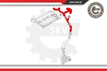 ГИБКАЯ МАСЛЯНАЯ ТРУБКА 43SKV617 ESEN SKV