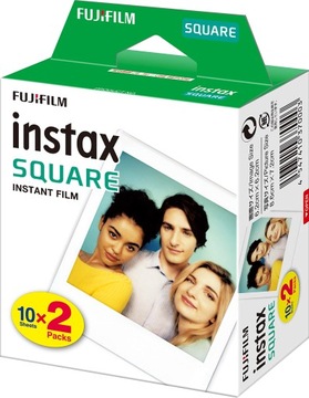 Film Fujifilm Instax Square 20 szt Wkłady Papier fotograficzny