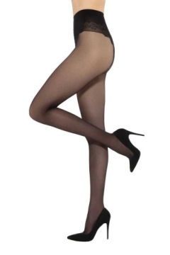 Колготки GATTA Monica из микрофибры 20den черные 3