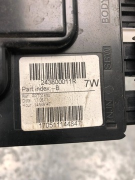 MODUL AKUMULÁTORU RENAULT SCENIC III 243800011R