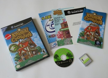 NGC ANIMAL CROSSING + КАРТА ПАМЯТИ NTSC/U РЕГИОН США NINTENDO GAMECUBE