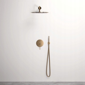 ДУШЕВОЙ НАБОР СКРЫТОГО ПОЛОЖЕНИЯ LUNGO GLOSSY GOLD LIGHT GOLD GOLD REA