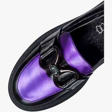 КОЖАНЫЕ ЛОФЕРЫ ЖЕНСКИЕ, ОБУВЬ НА ПЛАТФОРМЕ 37