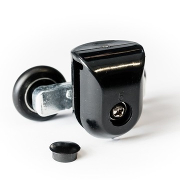 Набор из 8 роликов для кабины сверху и снизу Ø 23, черный