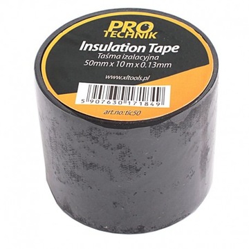 TAŚMA IZOLACYJNA PCV GRUBA 50MM x 10M CZARNA 1SZT