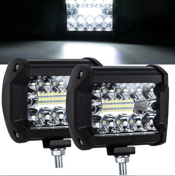 СВЕТОДИОДНАЯ ГАЛОГЕННАЯ РАБОЧАЯ ЛАМПА 90ВТ 10/12/24/30В НАБОР ИЗ 2 ШТ.