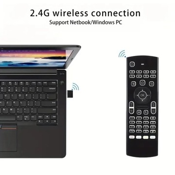Удаленная мышь MX3 с подсветкой, беспроводная клавиатура 2,4G для Android TV