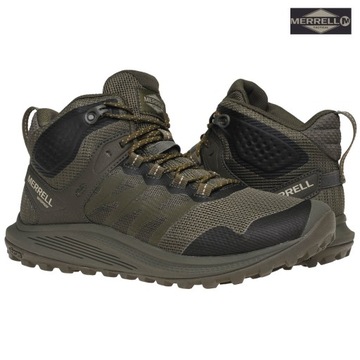 MERRELL NOVA 3 TACTICAL MID Buty MEMBRANA OLV 43,5