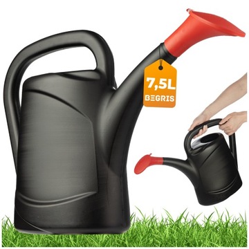 САДОВАЯ ЛЕЙКА 7,5 Л ЧЕРНАЯ С СИТОМ ЛЕЙКА