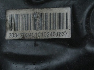 NÁDRŽ PALIVA W203 CDI A2034702401 PLOVÁK 2001R