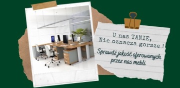 Стол офисный 120х80 см на толстом каркасе ТМБ.