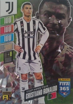 FIFA 365 2022 Top Master Cristiano Ronaldo 8 kolekcjonerska karta piłkarska
