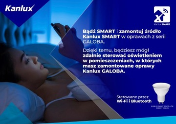 Kanlux GALOBA W 1XGU10 B настенный светильник