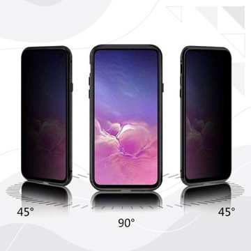 Чехол для Apple iPhone 15 Pro МАГНИТНОЕ СТЕКЛО ЭКРАН ПРИВАТИЗИРУЮЩЕЕ СТЕКЛО