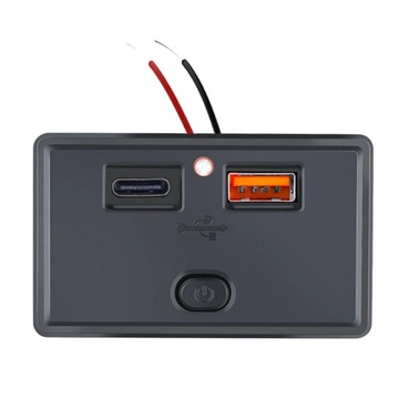 ładowania podwójny USB akcesoria do łodzi samochodowych RV statki autobusy