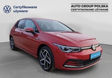 Volkswagen Golf VIII Hatchback 1.5 TSI EVO 130KM 2022 Volkswagen Golf Style, FV 23, ACC, Czujniki parkowania, Ambiente, Indukcja, zdjęcie 12