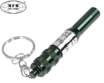 АЛЮМИНИЕВЫЙ ОЛИВКОВЫЙ СВИСТОК ДЛЯ ВЫЖИВАНИЯ EDC