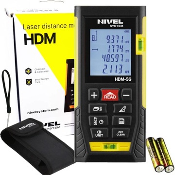 DALMIERZ LASEROWY MIERNIK ZIELONY 50M NIVEL SYSTEM HDM-5G