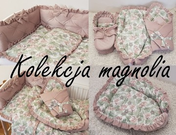 Переноска для кукол из стеганого БАРХАТА, с подстилкой, гондола 45 см.