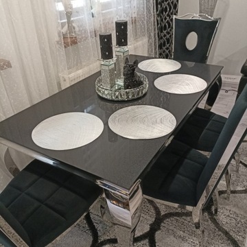 Stół Glamour 160 Ludwik Kamienny Do Jadalni