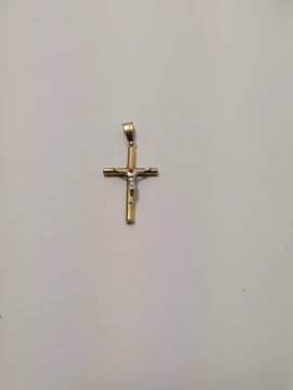 ZŁOTY KRZYŻYK 0.99G 375