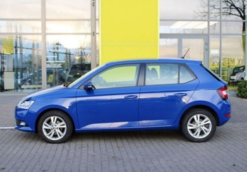 Skoda Fabia III Hatchback Facelifting 1.0 TSI 95KM 2020 Skoda Fabia 1.0 TSI 95KM M5 Ambition Czujniki parkowania SmartLink SalonPL, zdjęcie 9