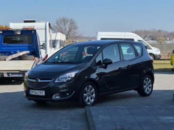 Opel Meriva II Mikrovan Facelifting 1.4 Turbo ECOTEC 120KM 2015 Opel Meriva 1.4 Benz 120KM, Zadbany, Bogato Wyposazony 1.4 Benzyna 120KM
