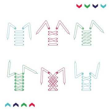 Шнурки 120 см 11 мм коричневые