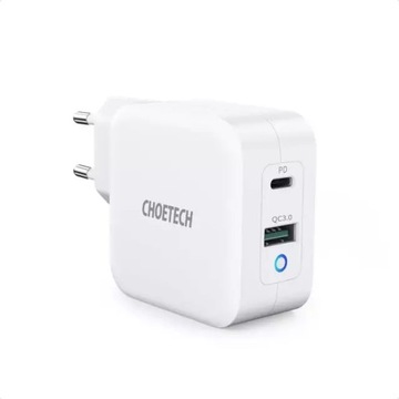 CHOETECH GaN USB СЕТЕВОЕ ЗАРЯДНОЕ УСТРОЙСТВО USB-C QC3 65 Вт