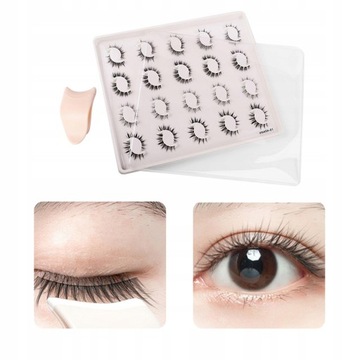 Накладные ресницы Натуральное наращивание Невидимые