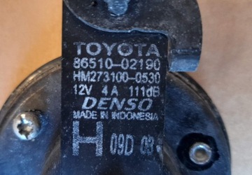 KLAKSON SIGNÁL ZVUKOVÝ TOYOTA COROLLA E21 86510-02190