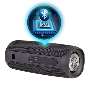 БЕСПРОВОДНАЯ ПОРТАТИВНАЯ КОЛОНКА BLUETOOTH MANTA RADIO FM AUX IPX4 TWS MP3