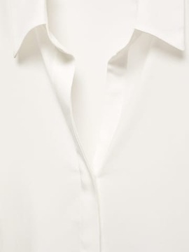 Koszula biała elegancka Mango XXL