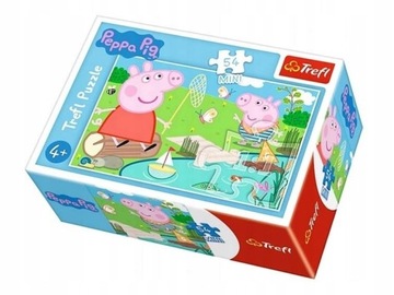 Puzzle mini 54 el. Trefl Świnka Peppa 19625