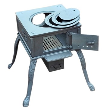 Чугунная печь Koza садовый камин-коптильня PL