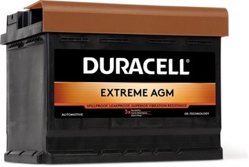 Akumulator Duracell EXTREME DE60 AGM 12V 60Ah 640A