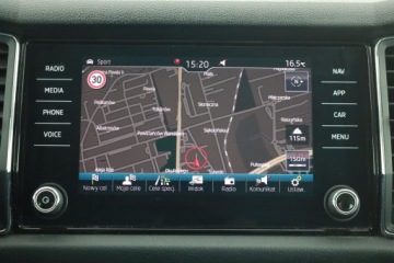 Skoda Kodiaq I SUV 2.0 TDI 150KM 2018 Skoda Kodiaq 2.0 TDI, Salon Polska, Serwis ASO, zdjęcie 17