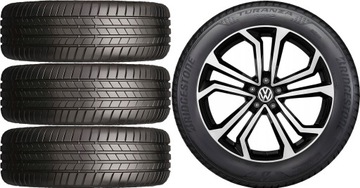 NOVÉ KOLA LETNÍ VW PASSAT B7 BRIDGESTONE 205/50R17