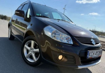 Suzuki SX4 I Hatchback Facelifting 1.6 VVT 120KM 2012 Suzuki SX4 PREMIUM 4x4 1.6i 120ps KlimaTronik Nawigacja Bezwypadkowe UNIKAT, zdjęcie 10