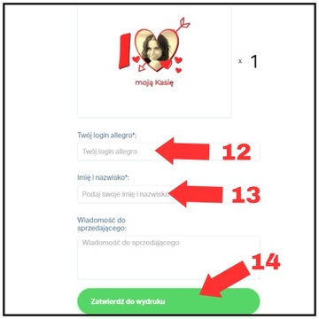 Подарочная футболка ко Дню святого Валентина с ВАШИМ фото для парня и мужа KREATOR