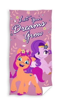 MY LITTLE PONY KUCYK Dziecięcy DUŻY RĘCZNIK Kąpielowy BAWEŁNIANY 140 cm