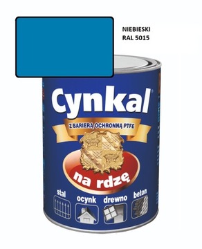 Farba uniwersalna CYNKAL 700ml NIEBIESKI RAL 5015