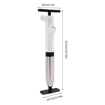 Разблокировщик слива унитаза - нержавеющая сталь