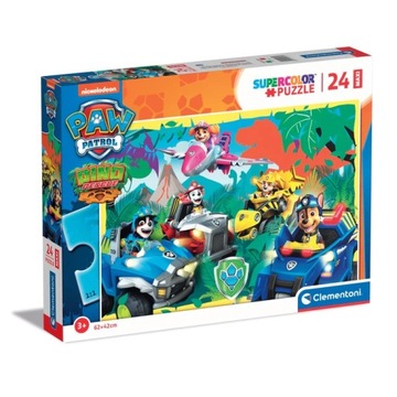 Puzzle MAXI 24 el. PSI PATROL DINO SuperColor