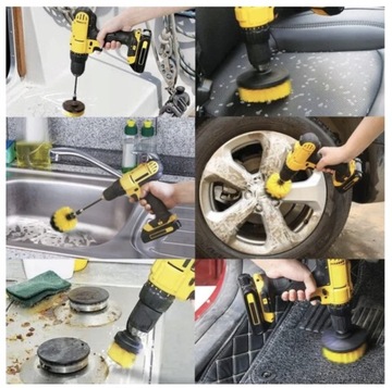 ЩЕТКИ ДЛЯ ЧИСТКИ ДЛЯ ДРЕЛИ И ОТВЕРТКИ 3 шт.