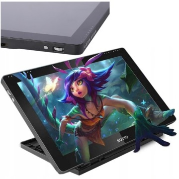 Графический планшет с кнопками BOSTO 16HDK 15,6''