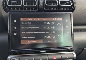 Citroen C3 Aircross  I Crossover Facelifting 1.2 PureTech 110KM 2023 Citroen C3 Aircross 1.2 PureTech Shine SS SalonPL FVat Od Reki Bogata Wers, zdjęcie 21