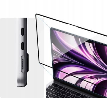 Закаленное стекло для MacBook Air 13.6 M2/M3 2022/2024 Spigen FC