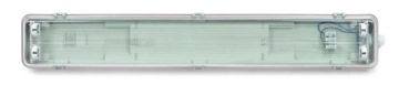 1x ГЕРМЕТИЧНАЯ ЛАМПА 2x60СМ + 2x LED LUBS 9Вт 3000К
